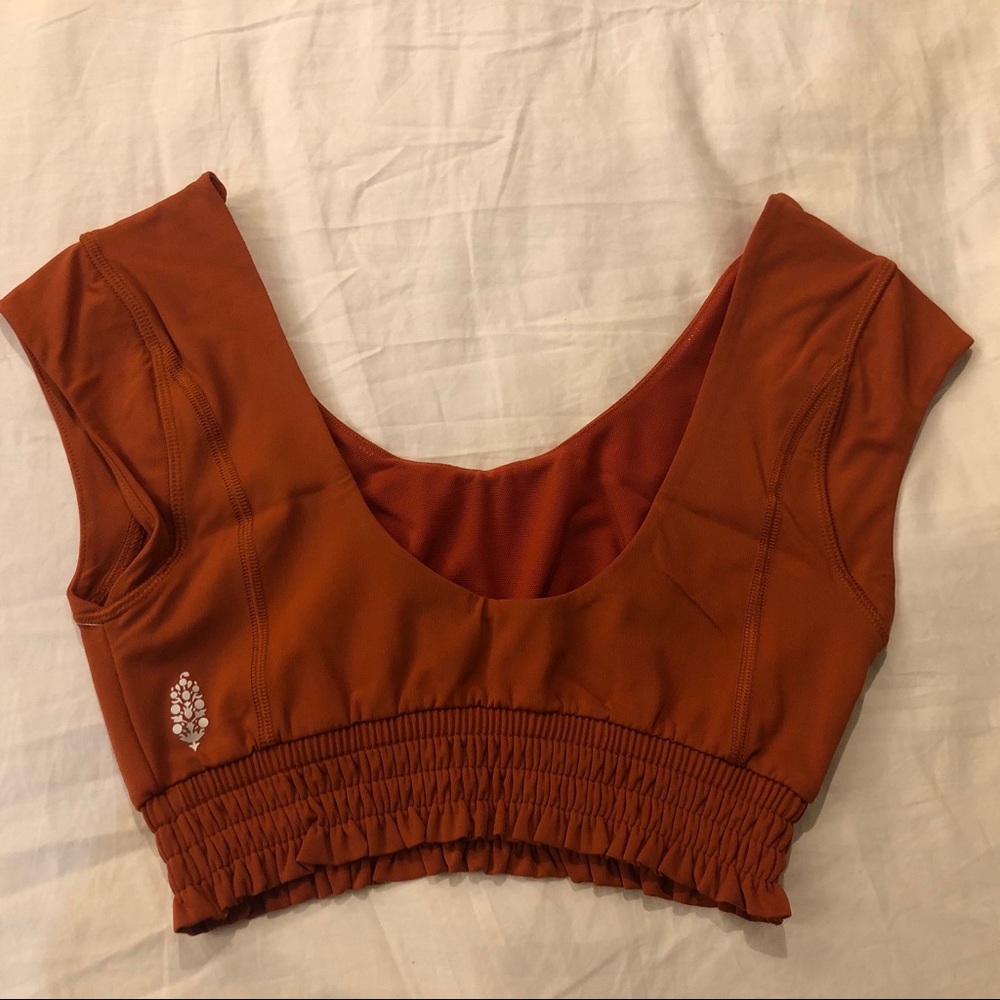 Free People Starlight Smocked Crop Top - Picture 6 of 6